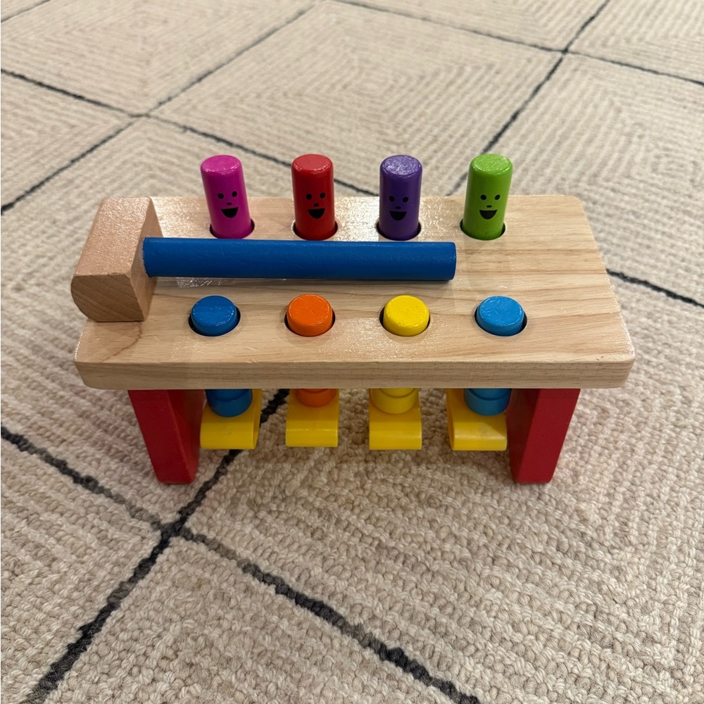 Melissa & Doug Wooden Hammer Toy